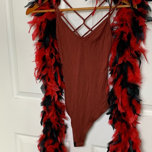 Rust colored bodysuit - Picture 2 of 5